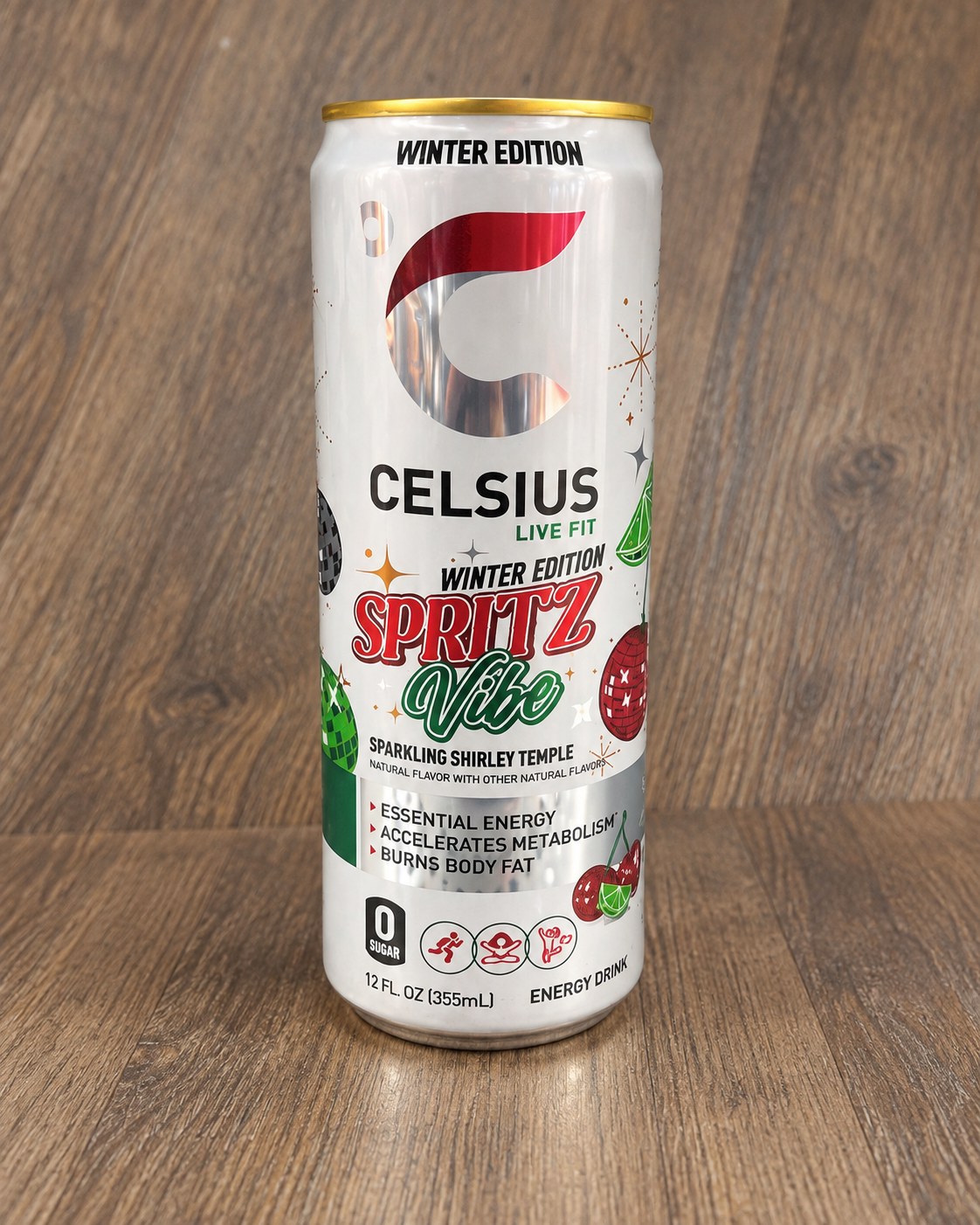 Celsius Spritz Vibe Shirley Temple