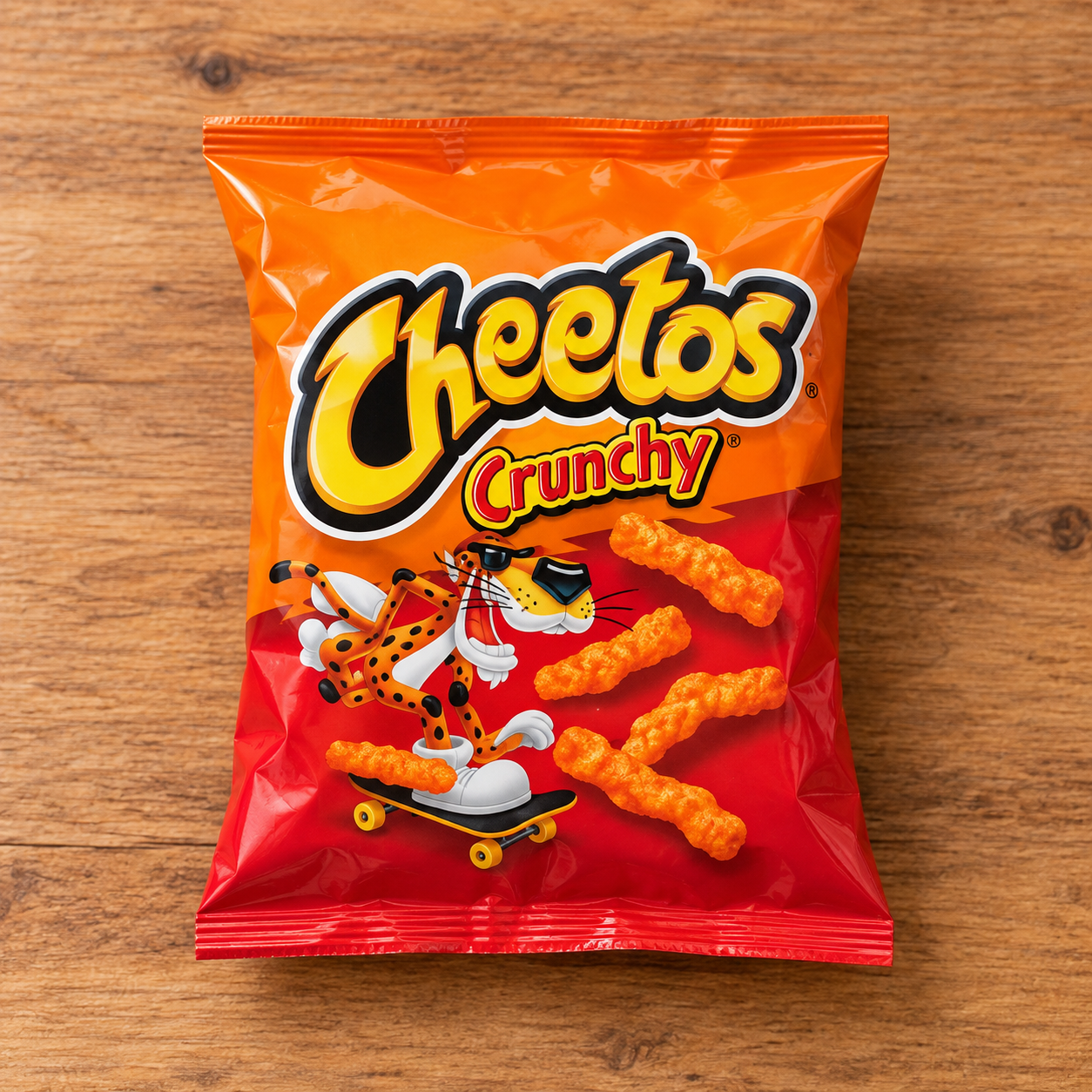 Cheetos Crunchy individual snack bag