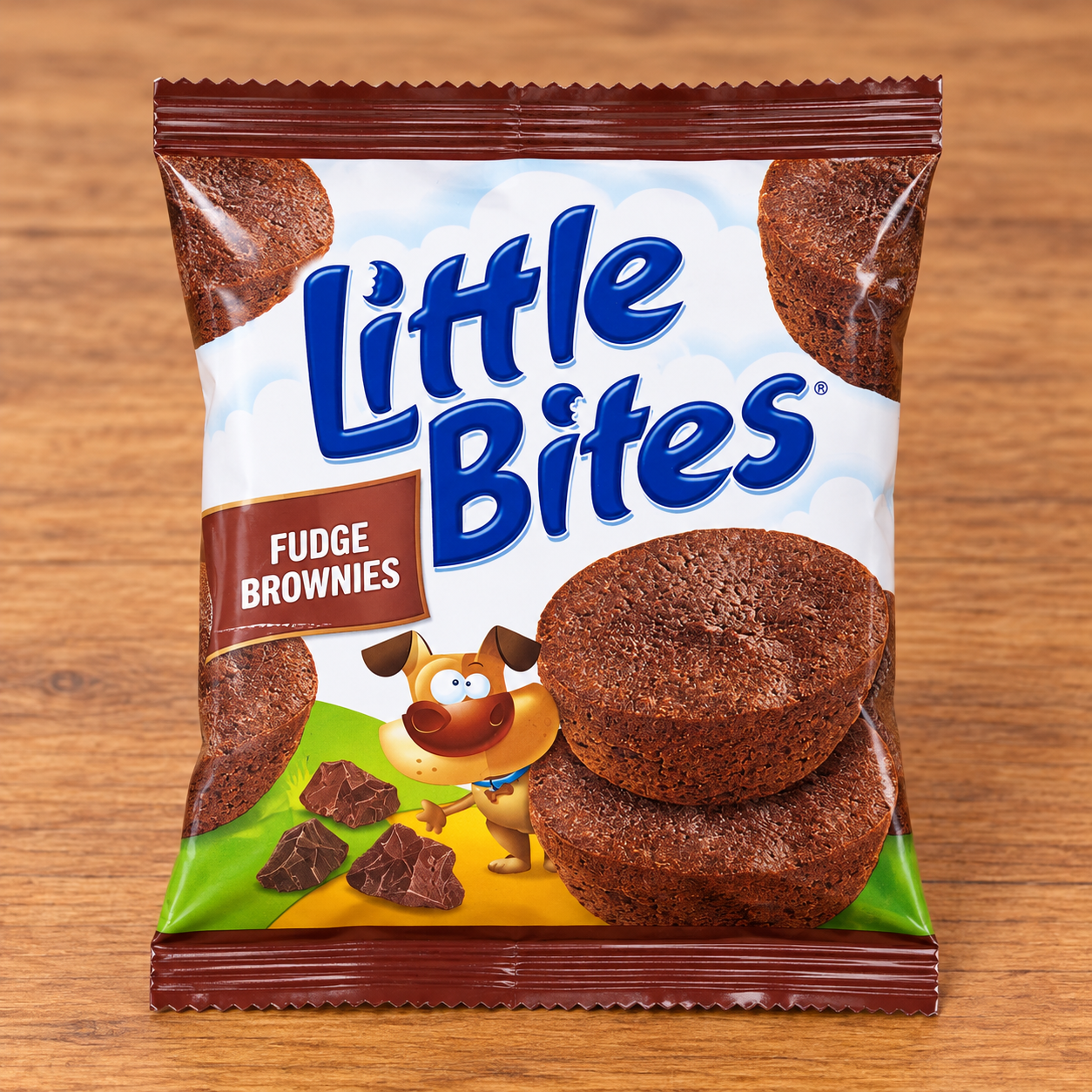 Little Bites Fudge Brownies individual snack bag